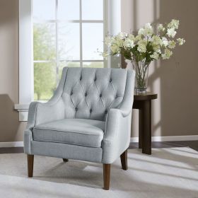 Button Tufted Accent Chair (Color: as pic)
